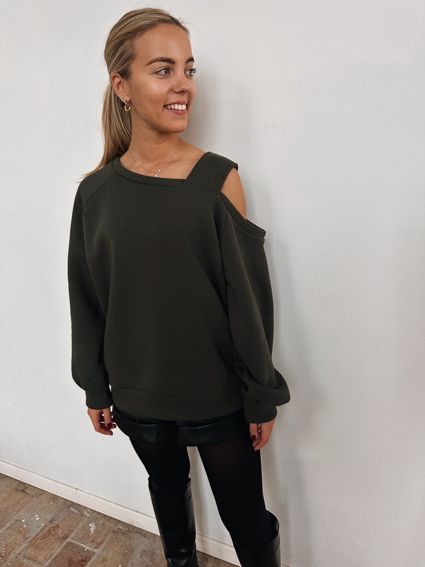 Romée sweater khaki