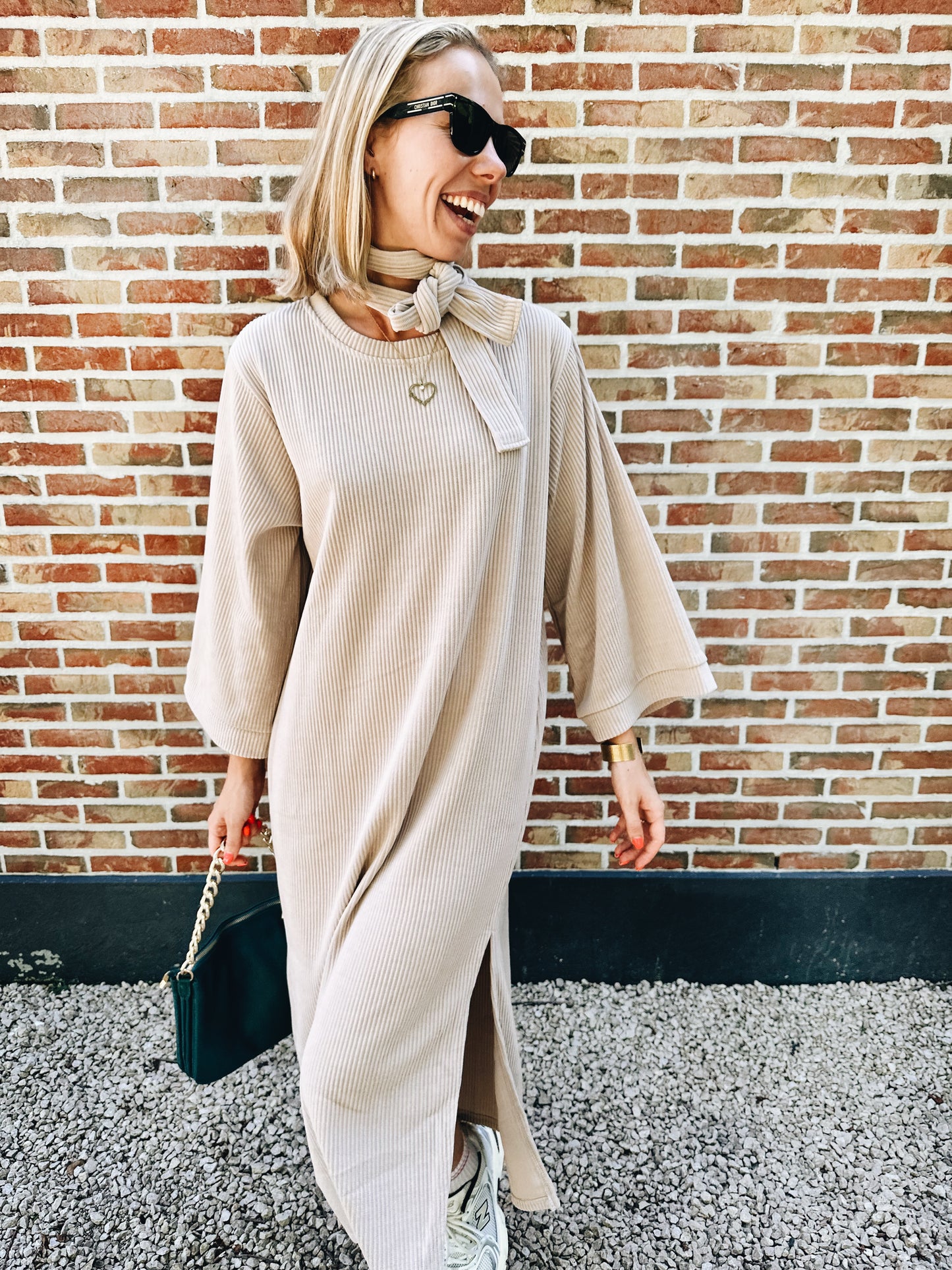 Fenne jurk creme