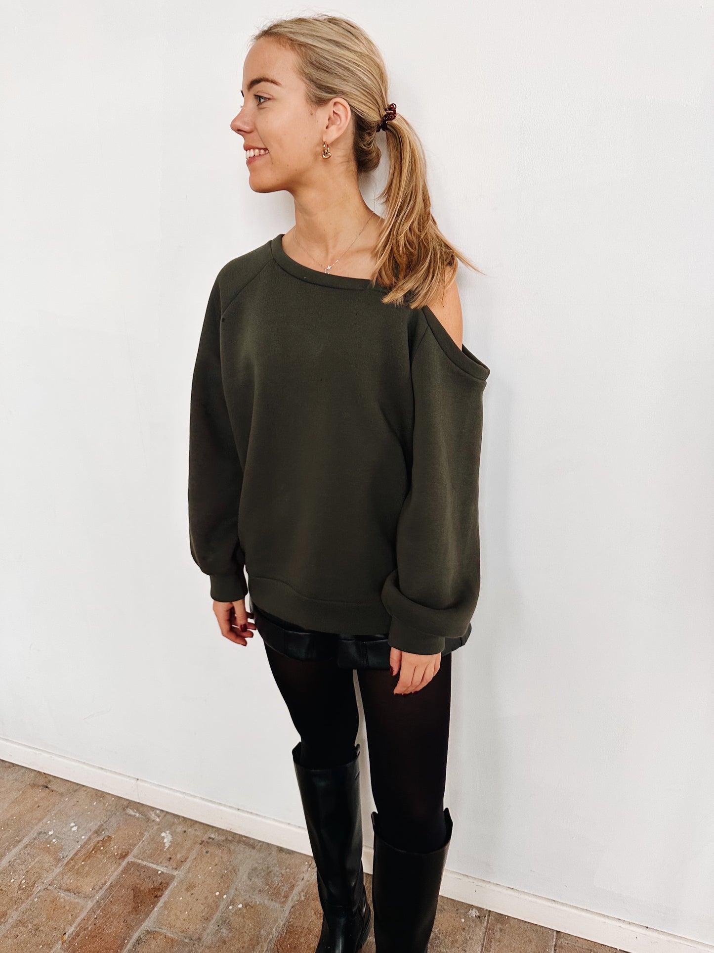 Romée sweater khaki