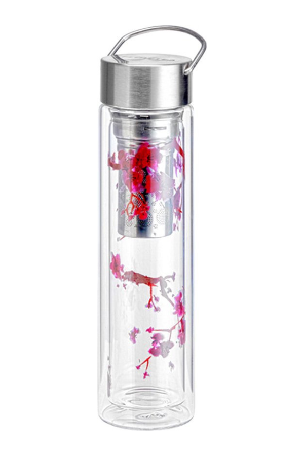Flowtea - Theethermos cherry blossom + hoesje