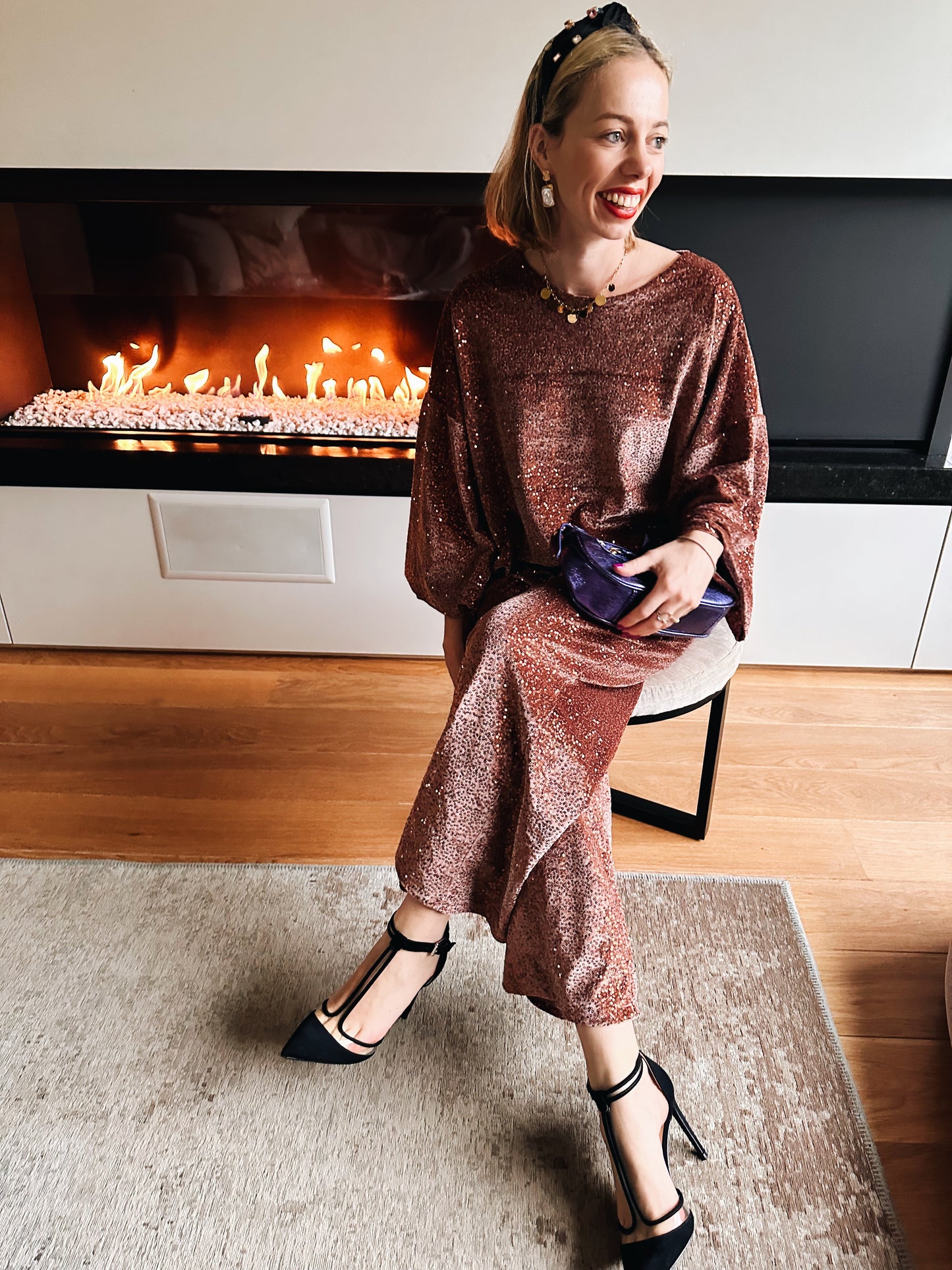 Celina blouse oudroze
