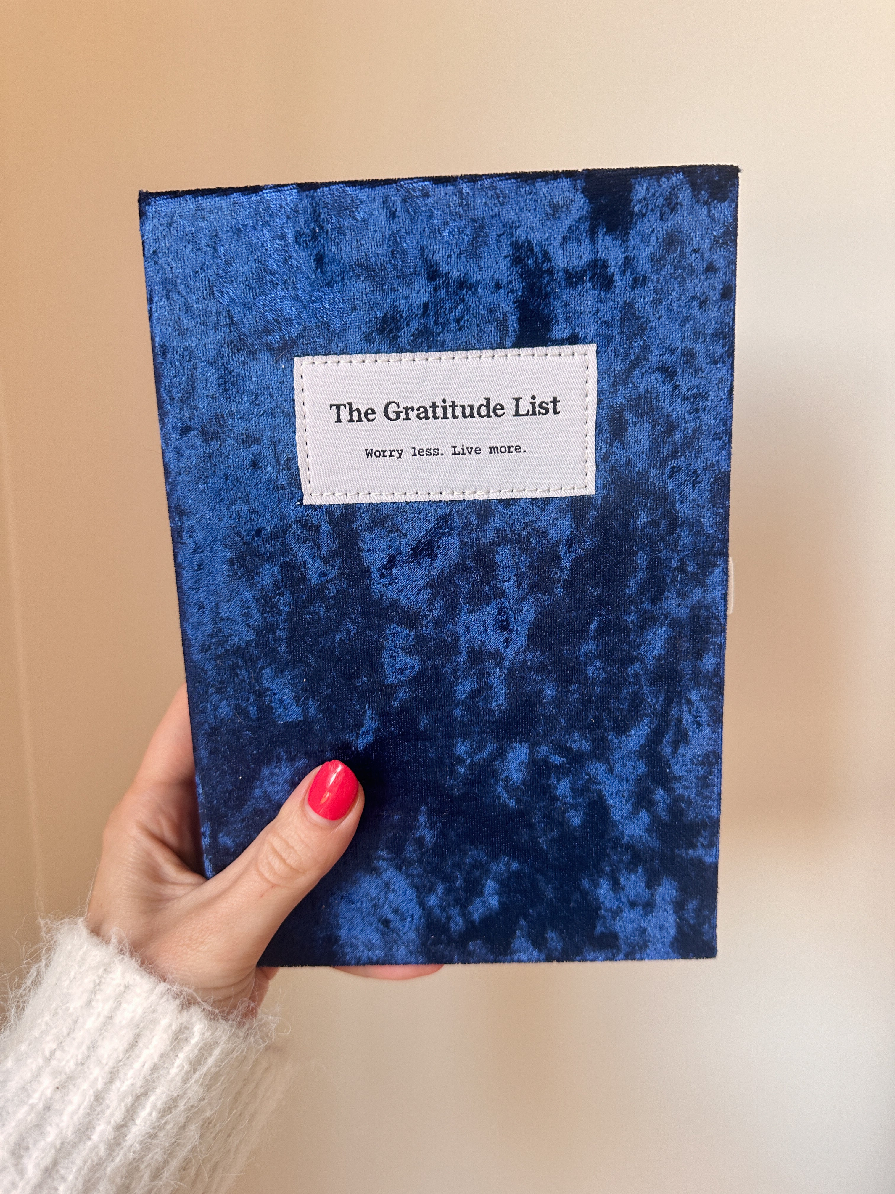 Journal: The gratitude list Sapphire