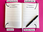 Journal: The gratitude list Sapphire