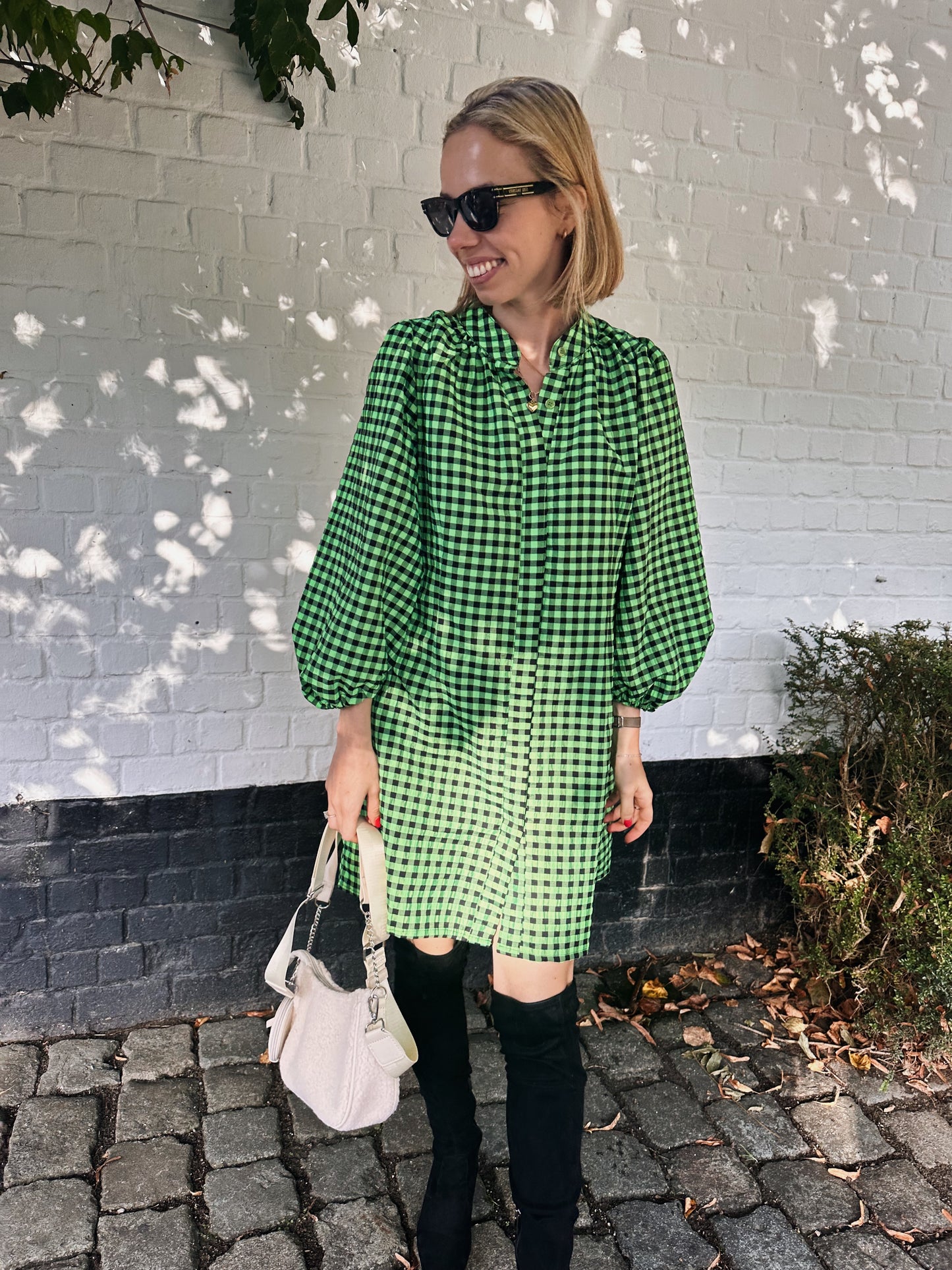 Mae jurk groen