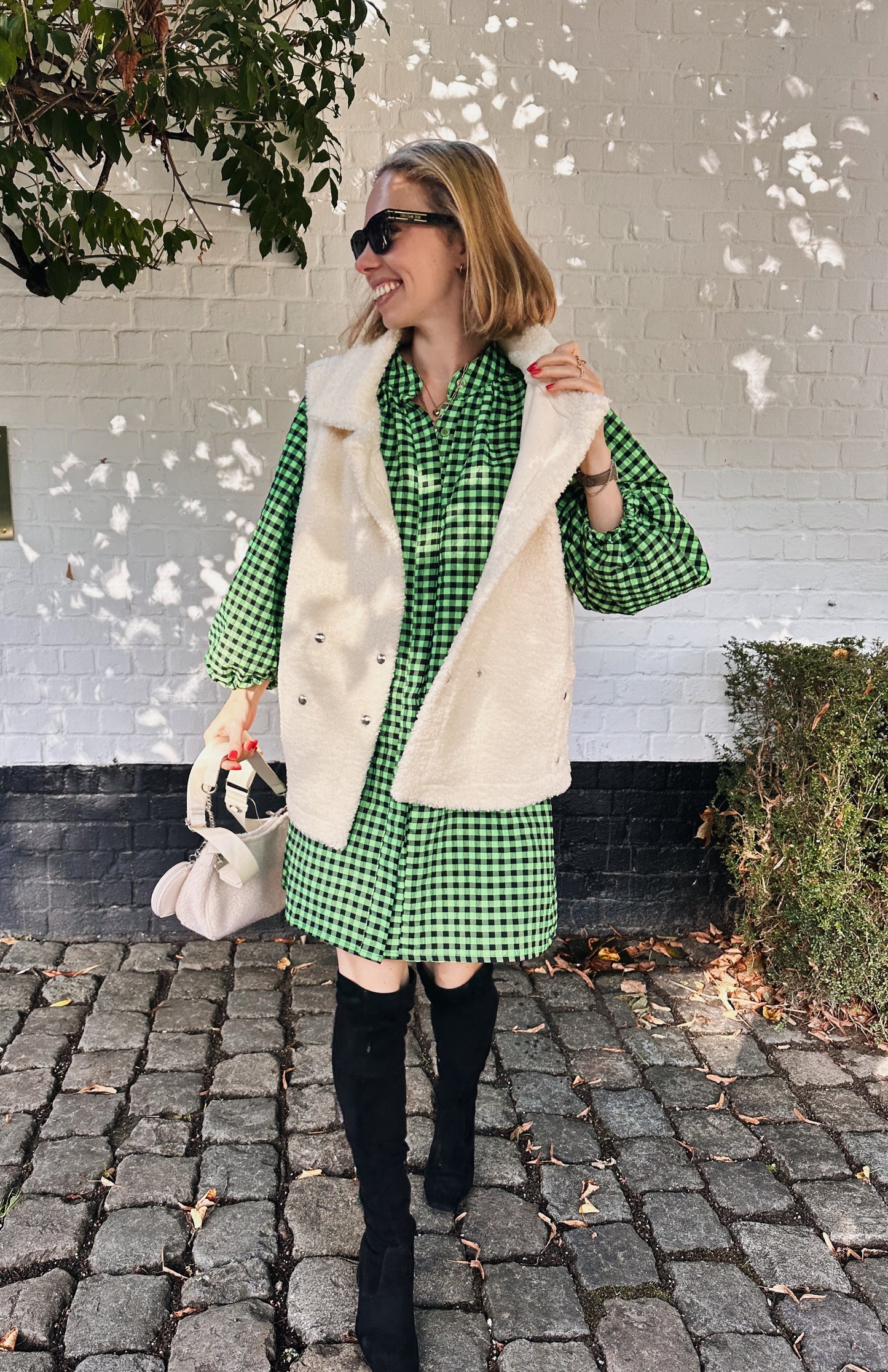 Mae jurk groen