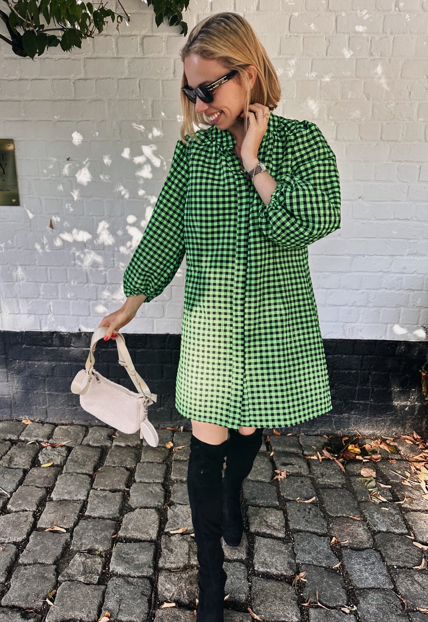Mae jurk groen