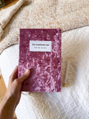 Journal: The gratitude list Amethyst