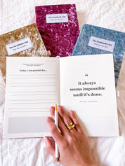 Journal: The gratitude list Sapphire