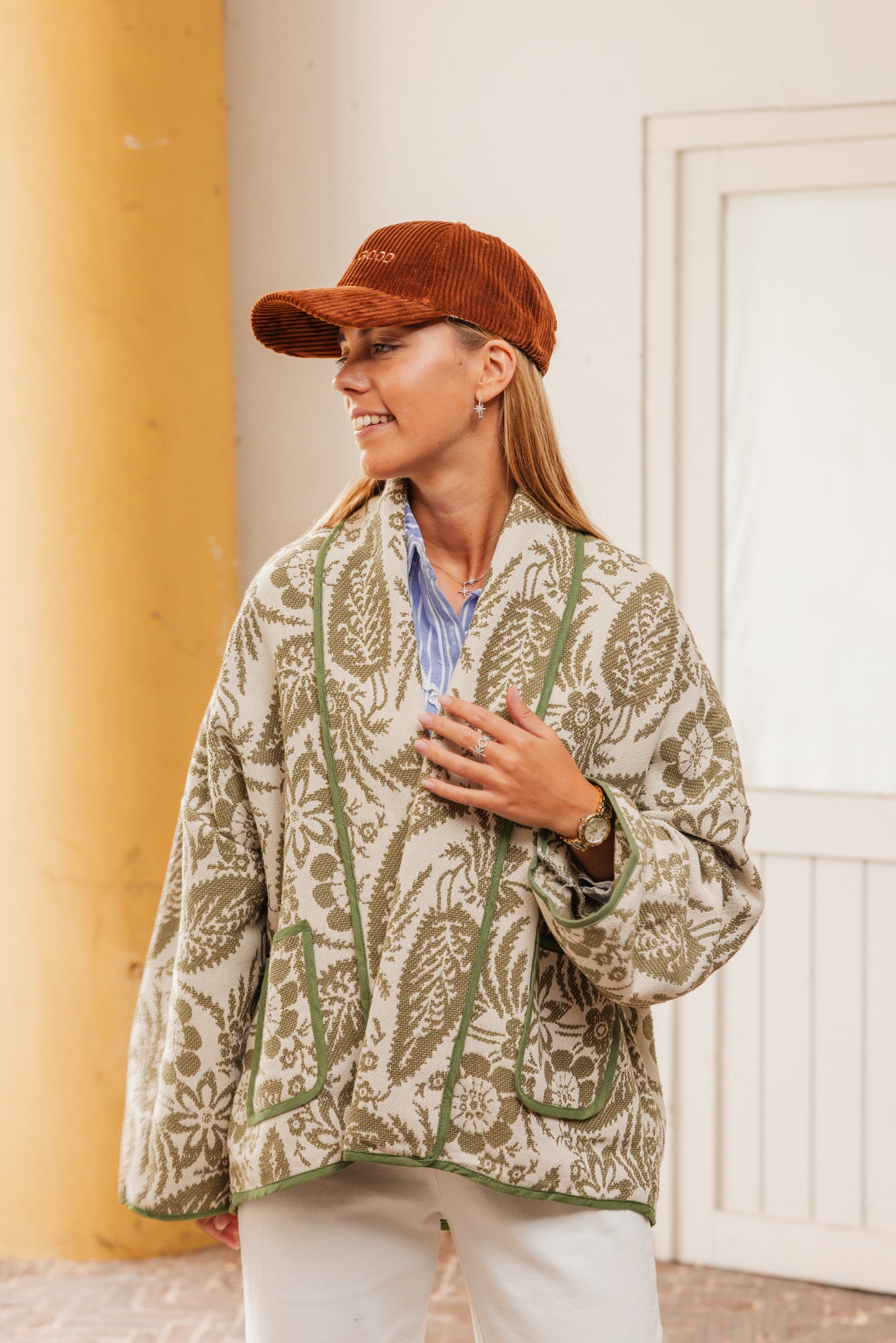 Athena vest groen