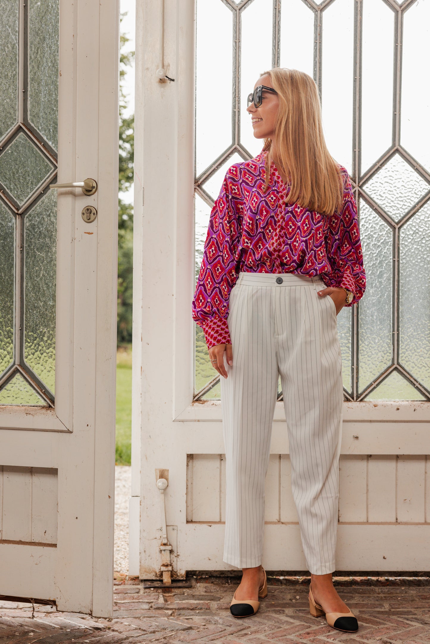 Bente broek wit