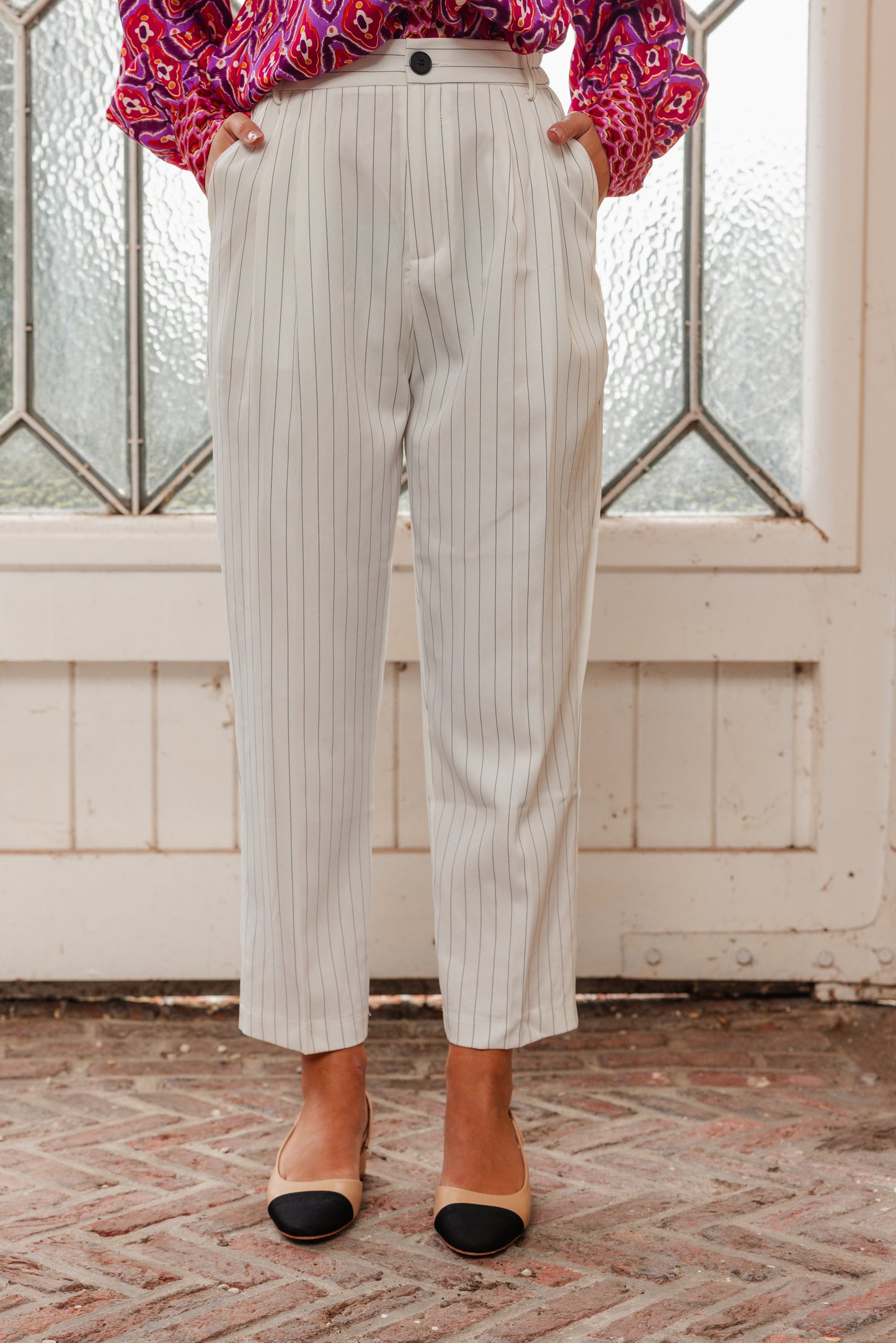 Bente broek wit