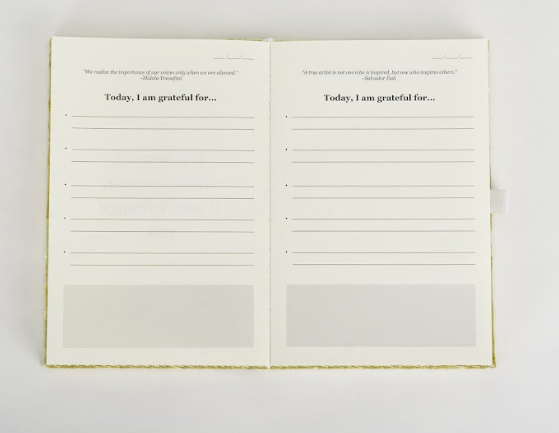 Journal: The gratitude list Sapphire