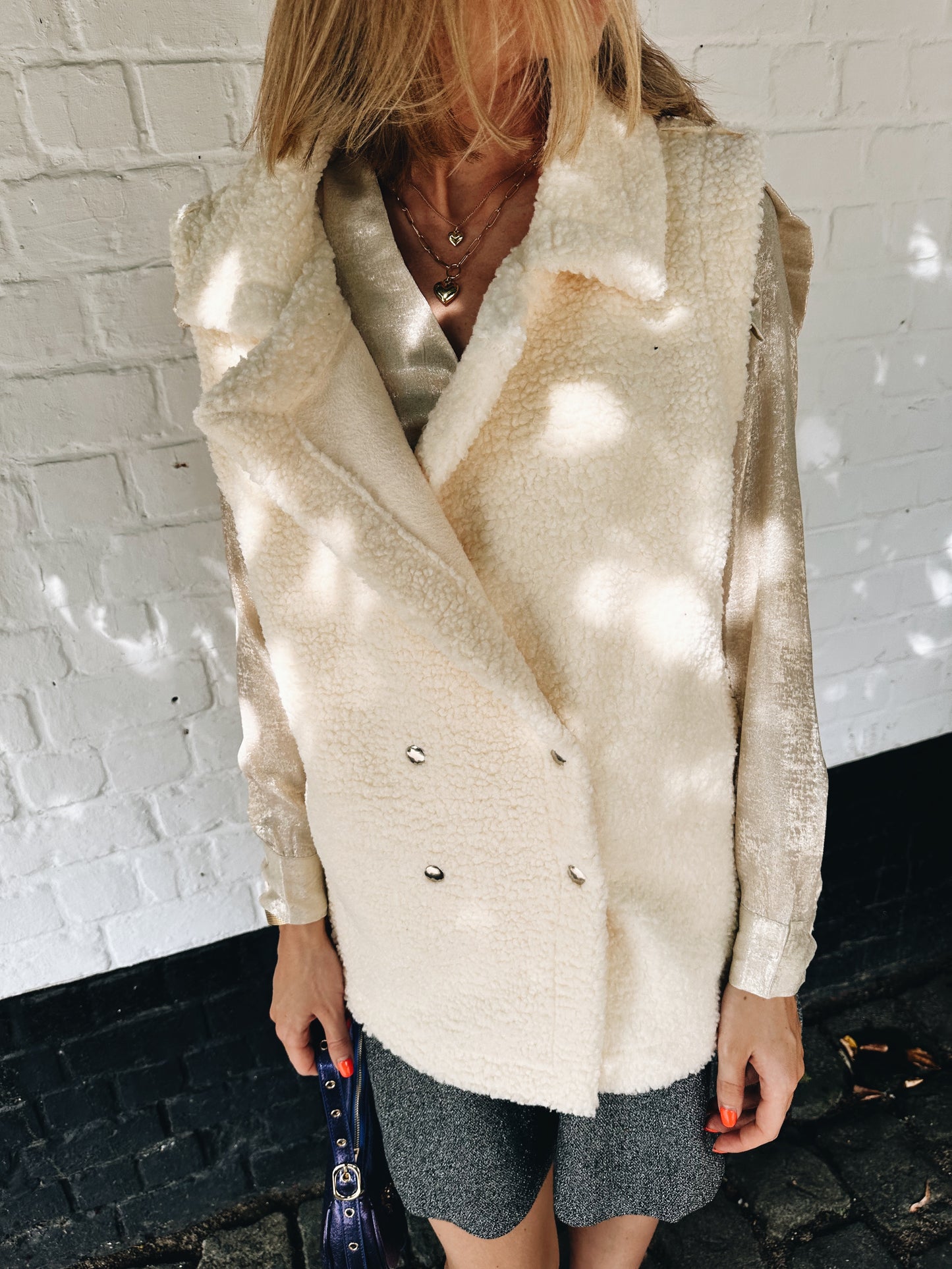 Lizzy gilet ecru