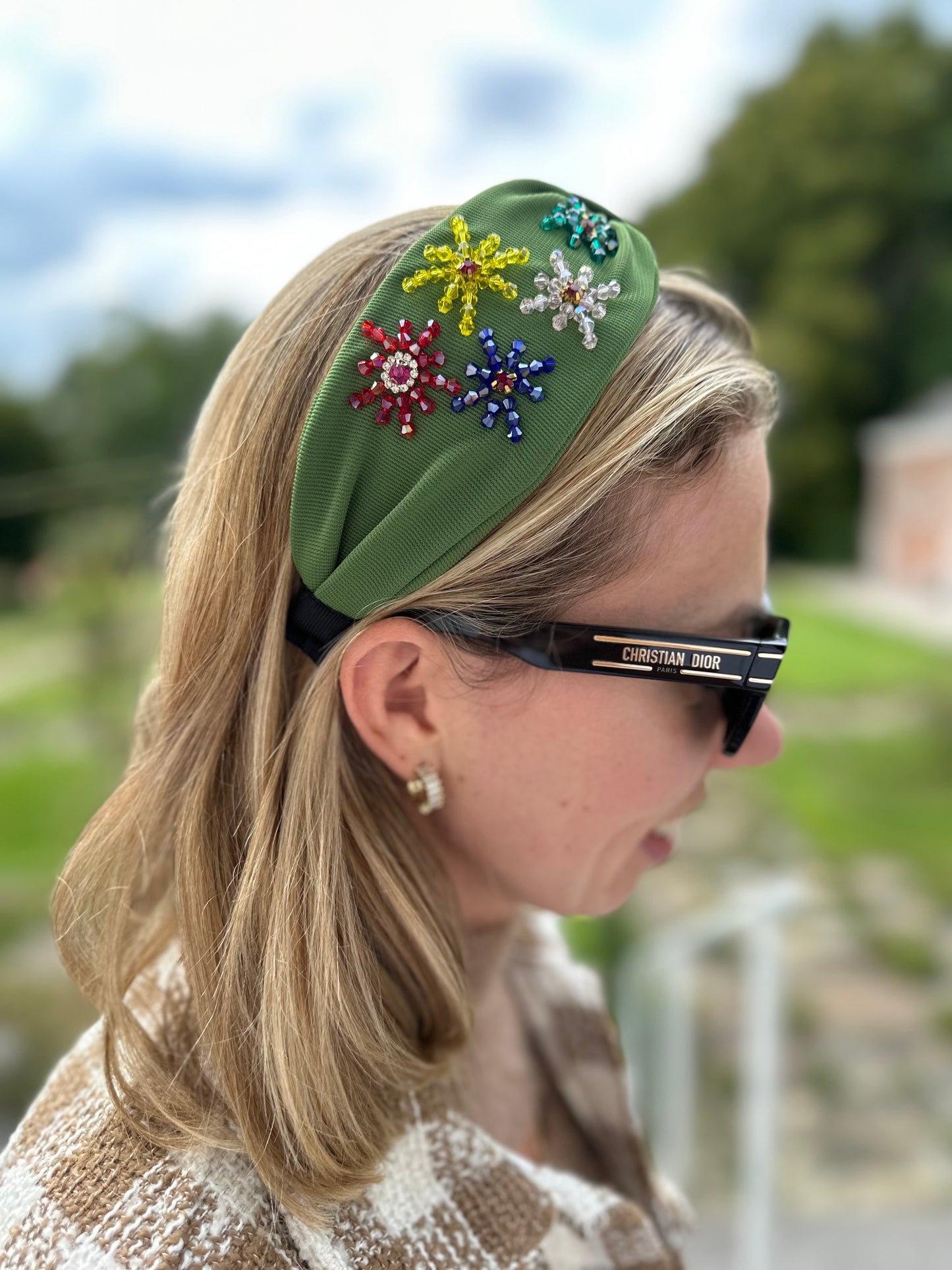 Zena diadeem groen