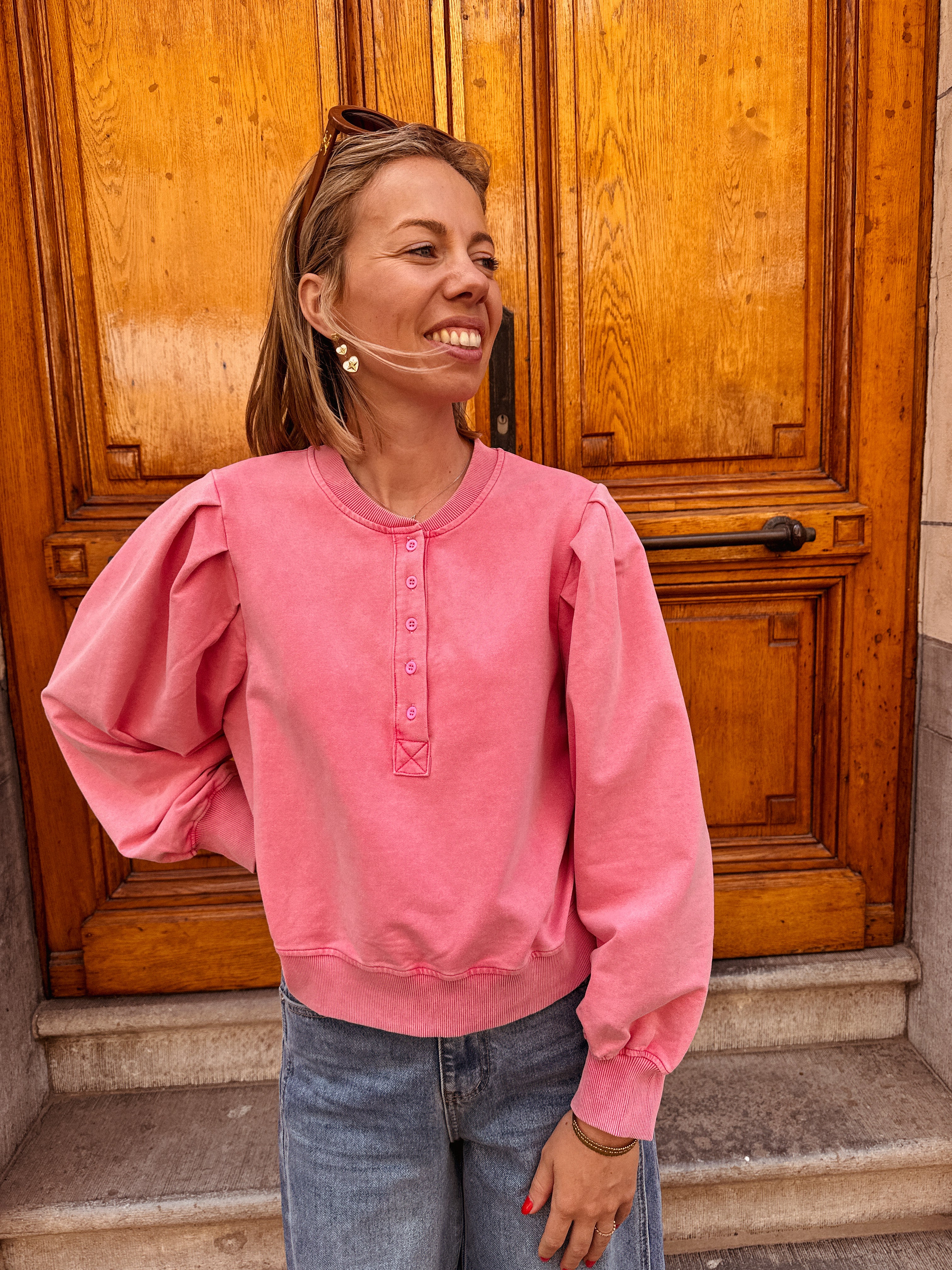 Marie trui vieux-roze