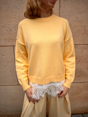 Sunny trui butteryellow