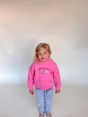 Club du matin sweater roze kids