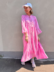 Loana jurk roze
