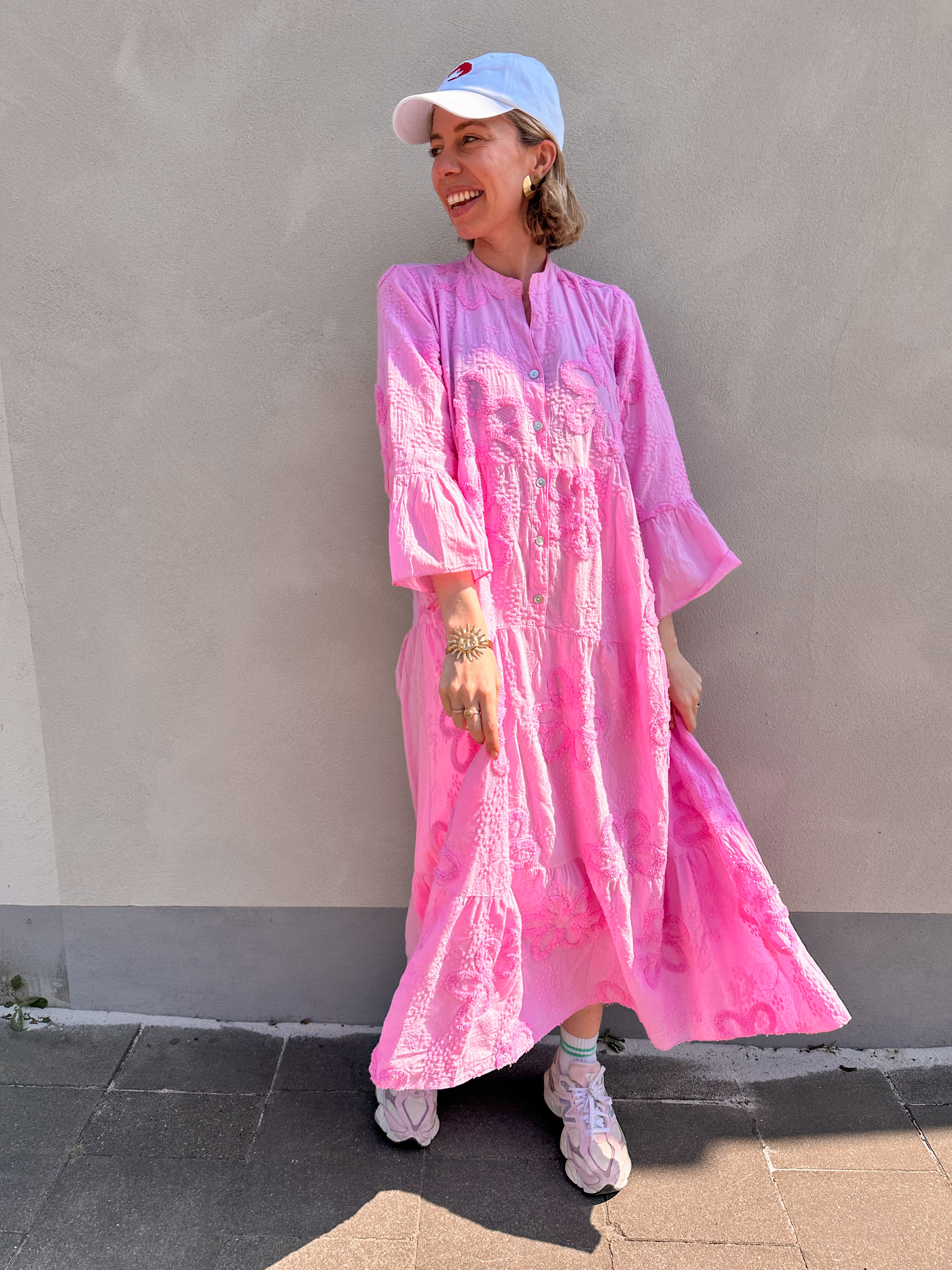Loana jurk roze