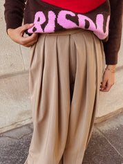 Mila broek beige