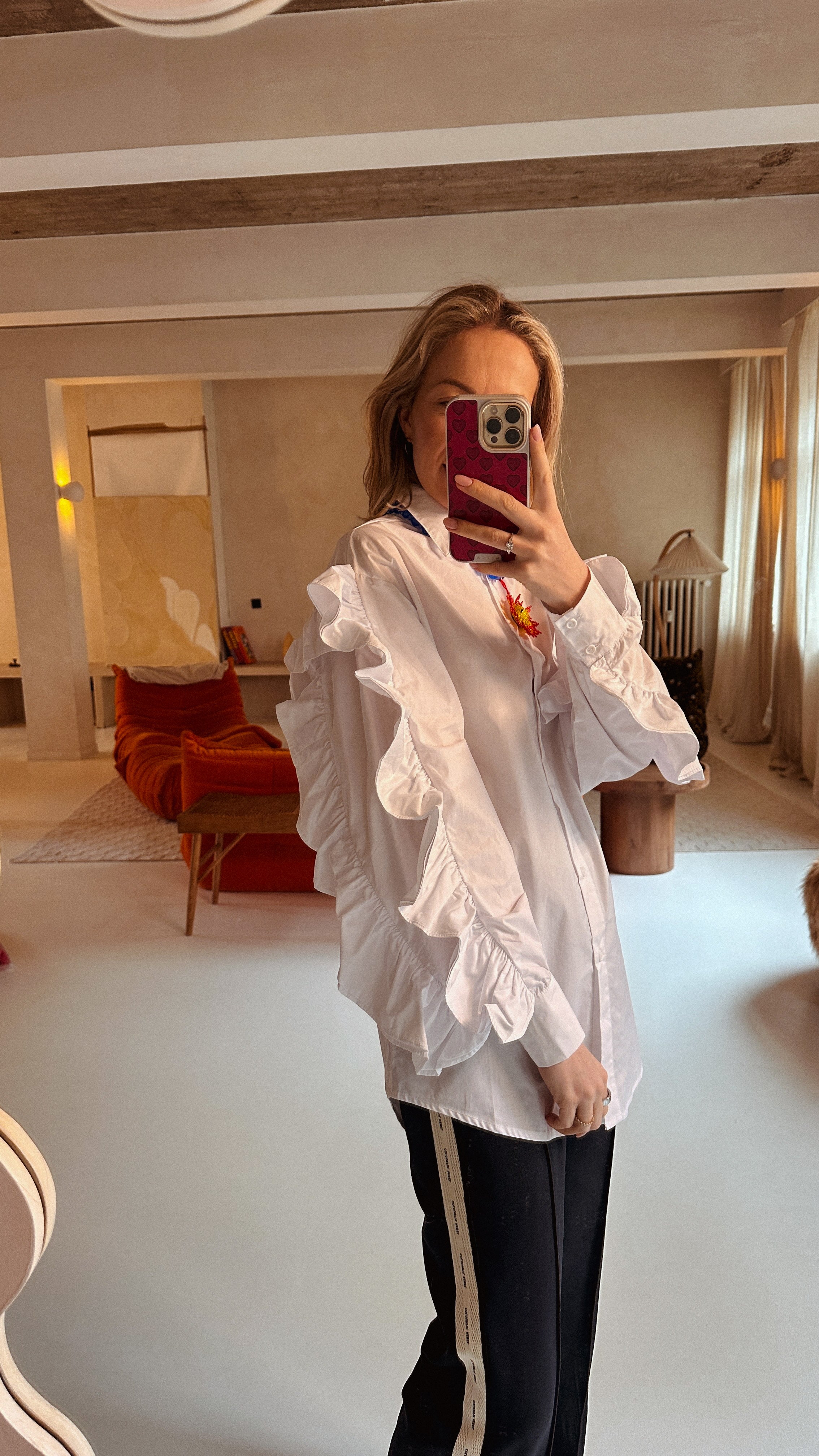 Glamorous blouse wit