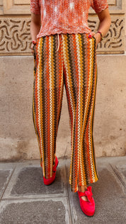 Adeline broek crochet kaki
