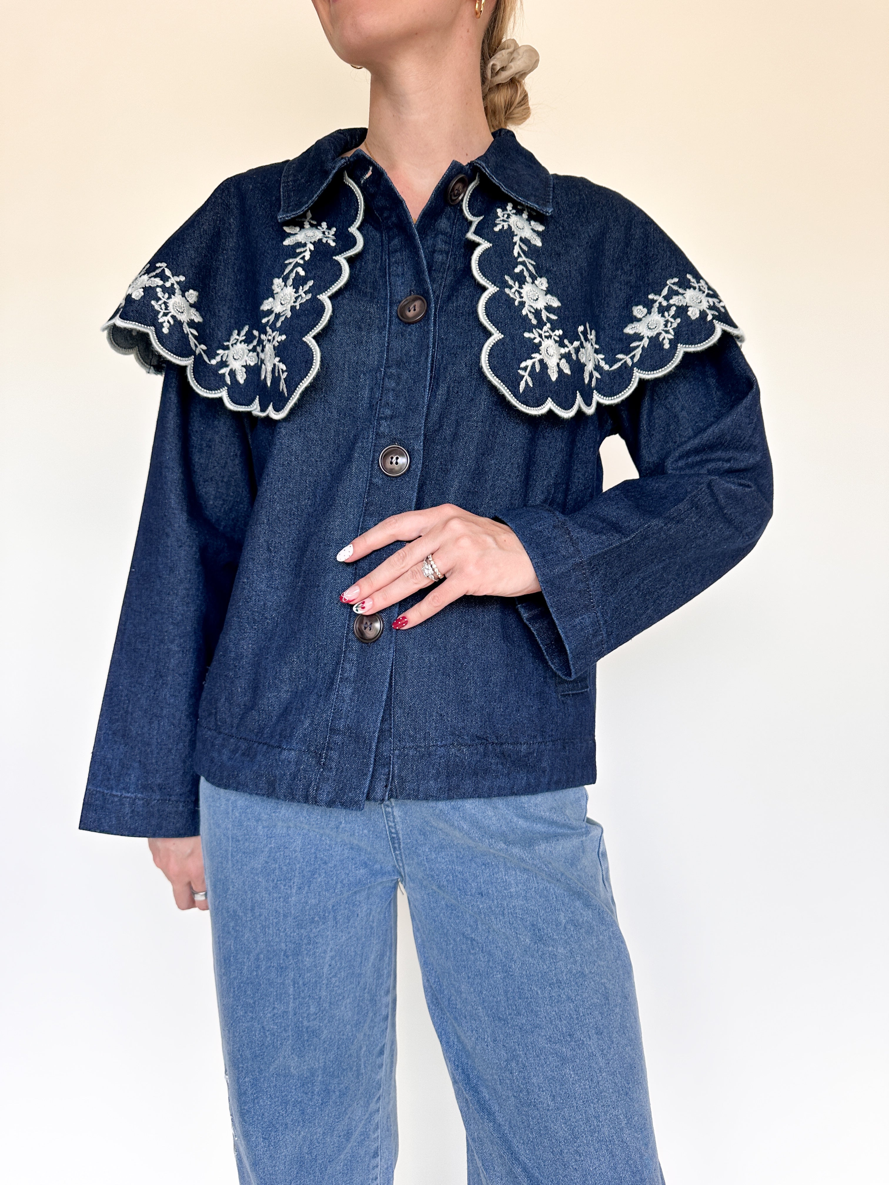 Aimée Jeansblouse