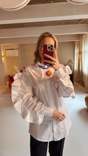 Glamorous blouse wit