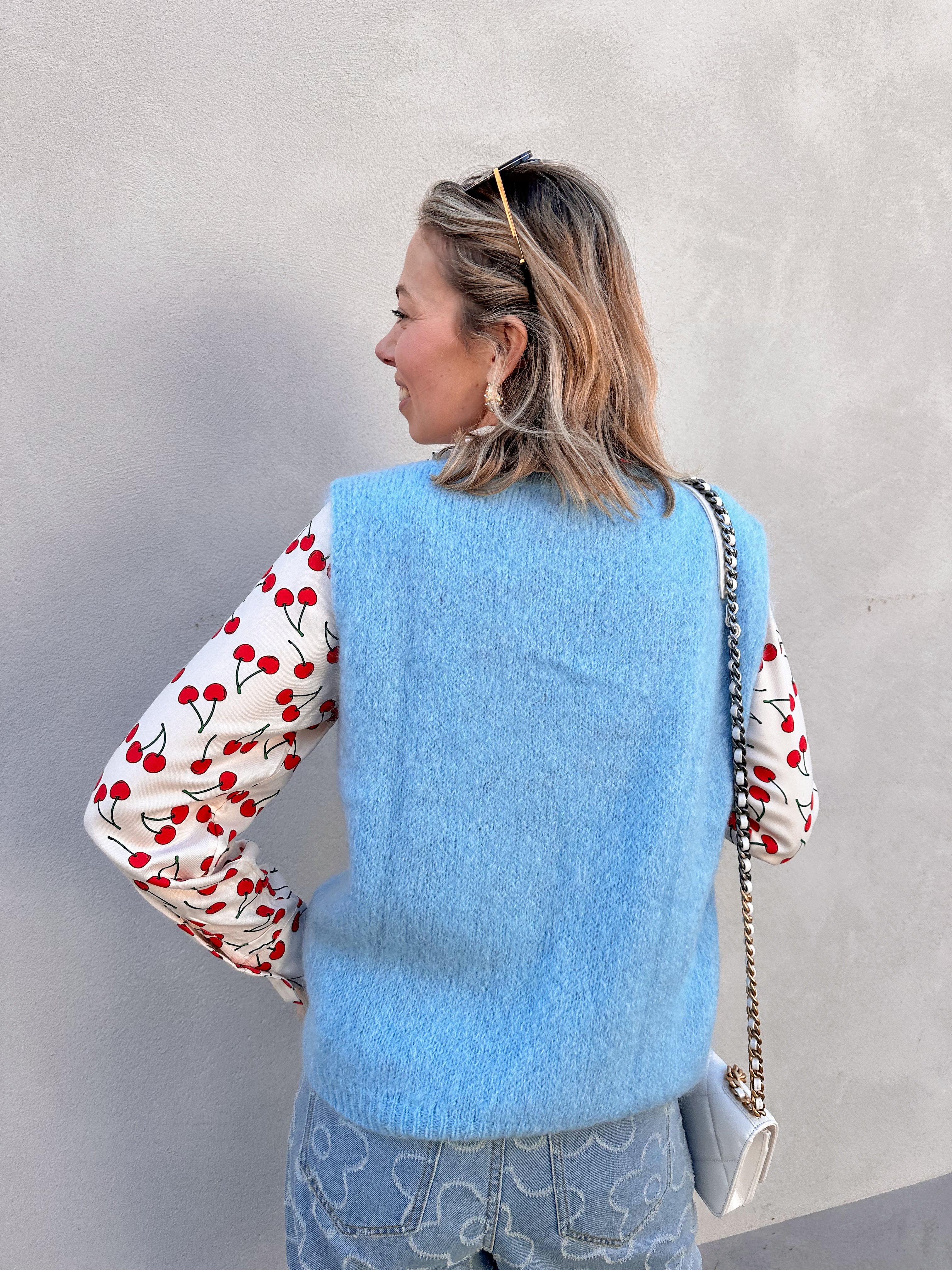 Billie debardeur blauw