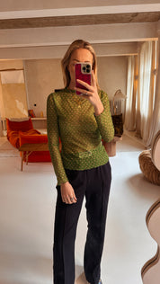 Patty blouse groen