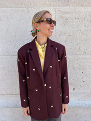 Romy blazer Bordeaux