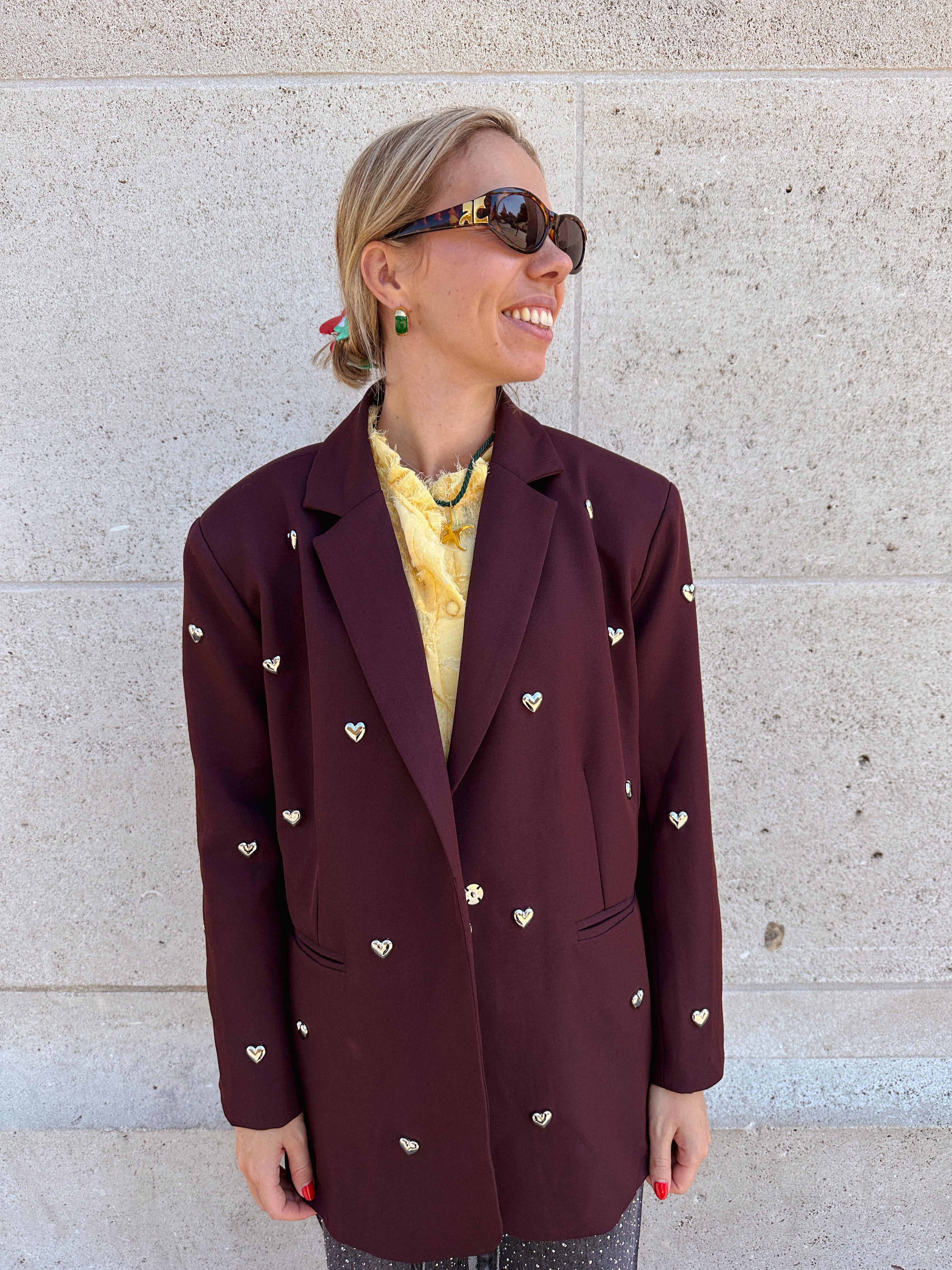 Romy blazer Bordeaux