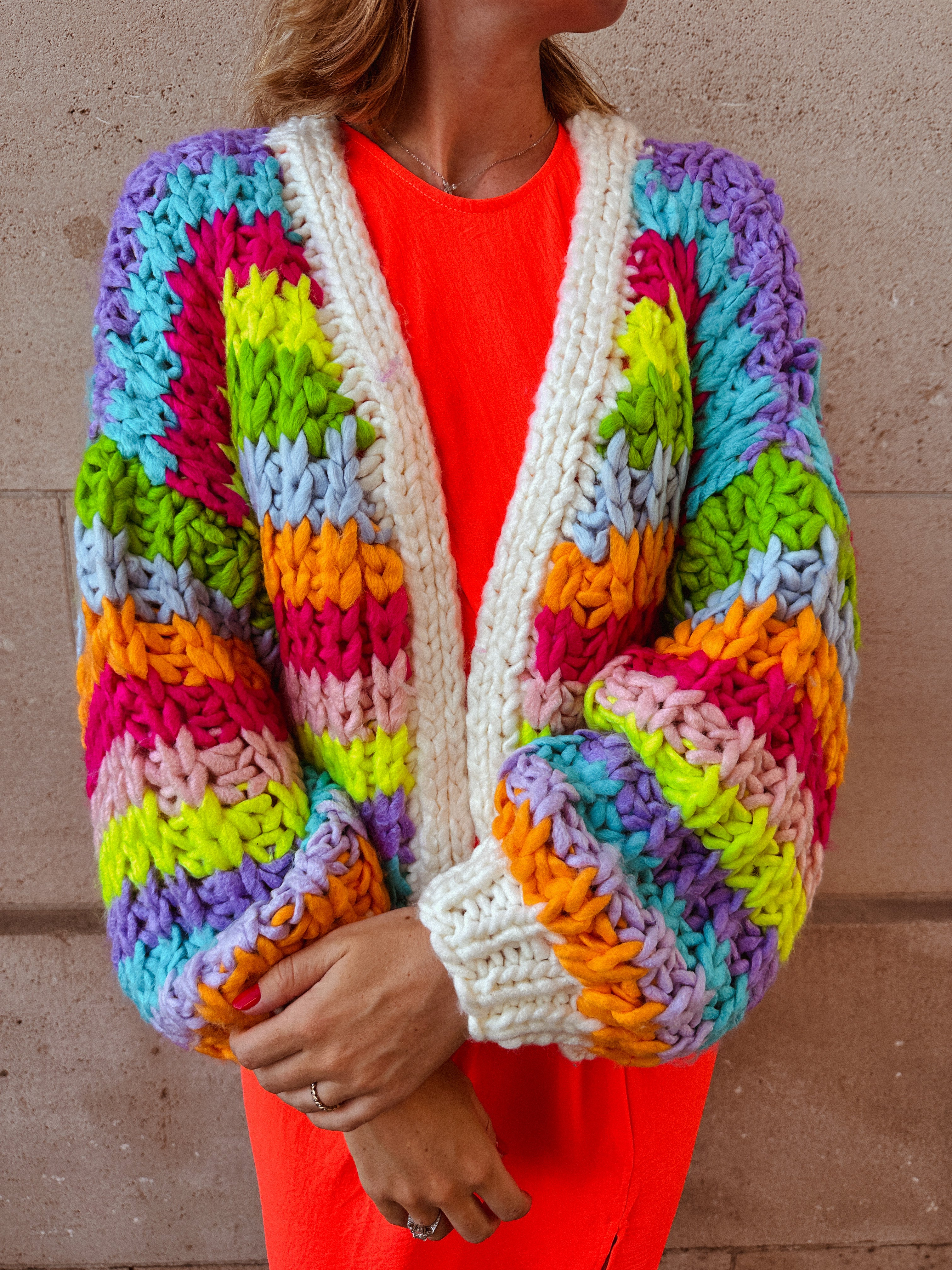 Bonnie Rainbow kabelknit