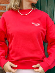 Ruby sweater rood The Lola Club
