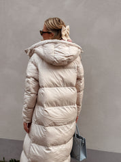 Anni jas beige gewatteerd