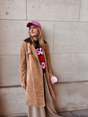 Laure jas suède beige