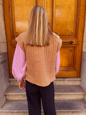 Nina gilet beige