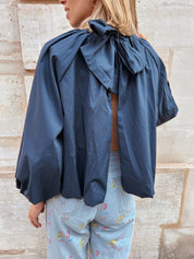 Elise blouse donkerblauw