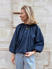 Elise blouse donkerblauw