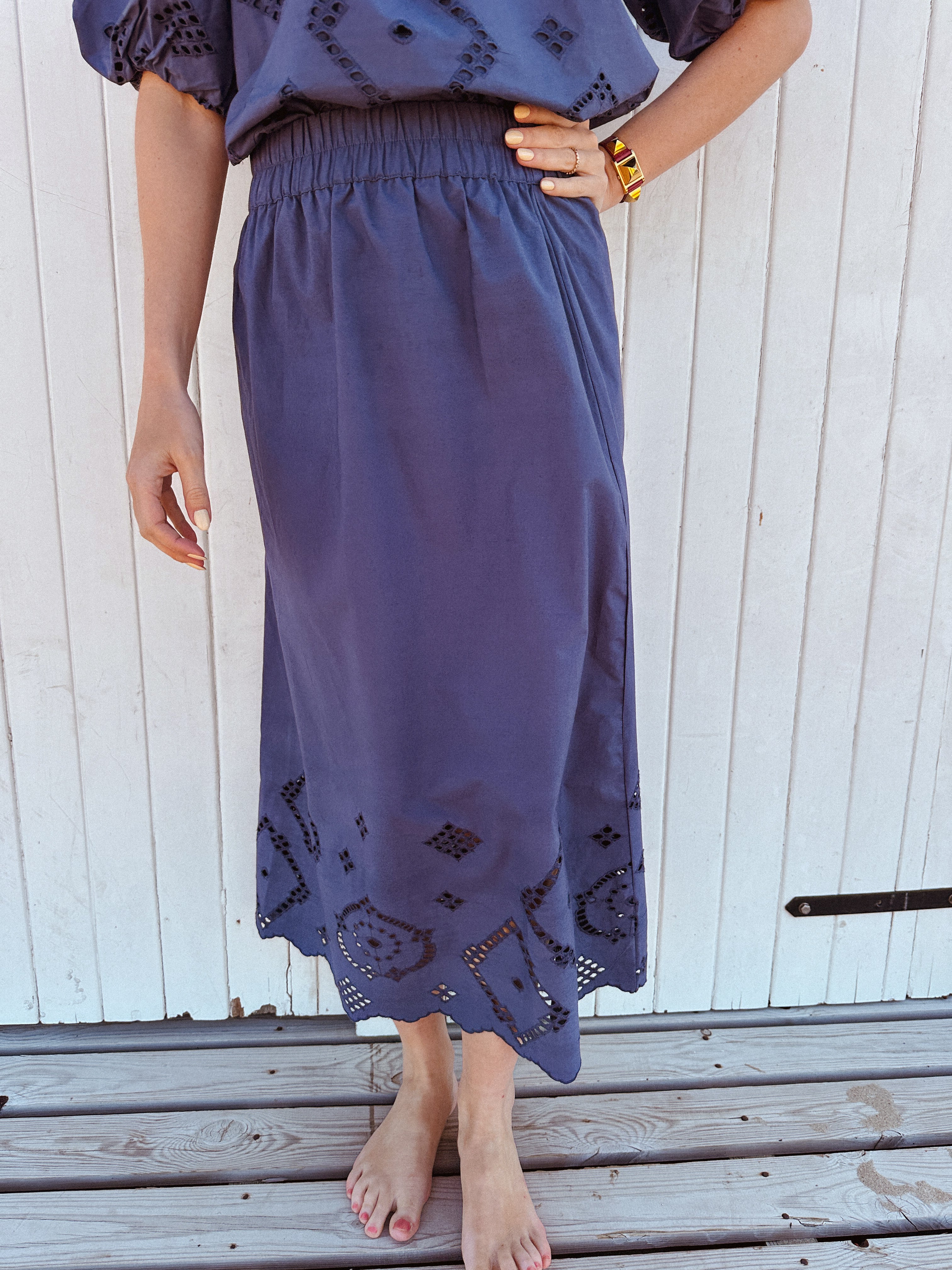 Marilyn set donkerblauw