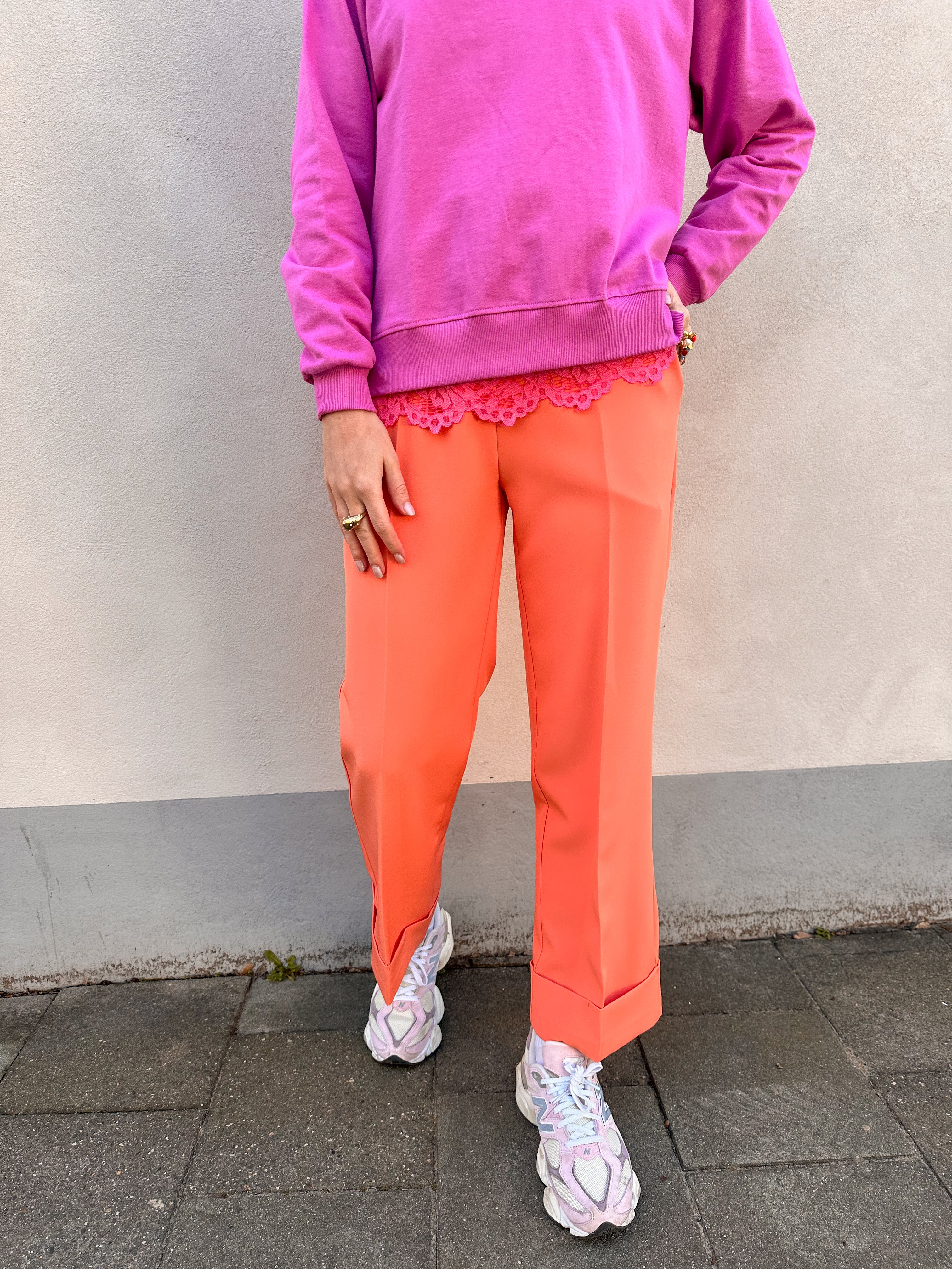 Gaby broek koraal
