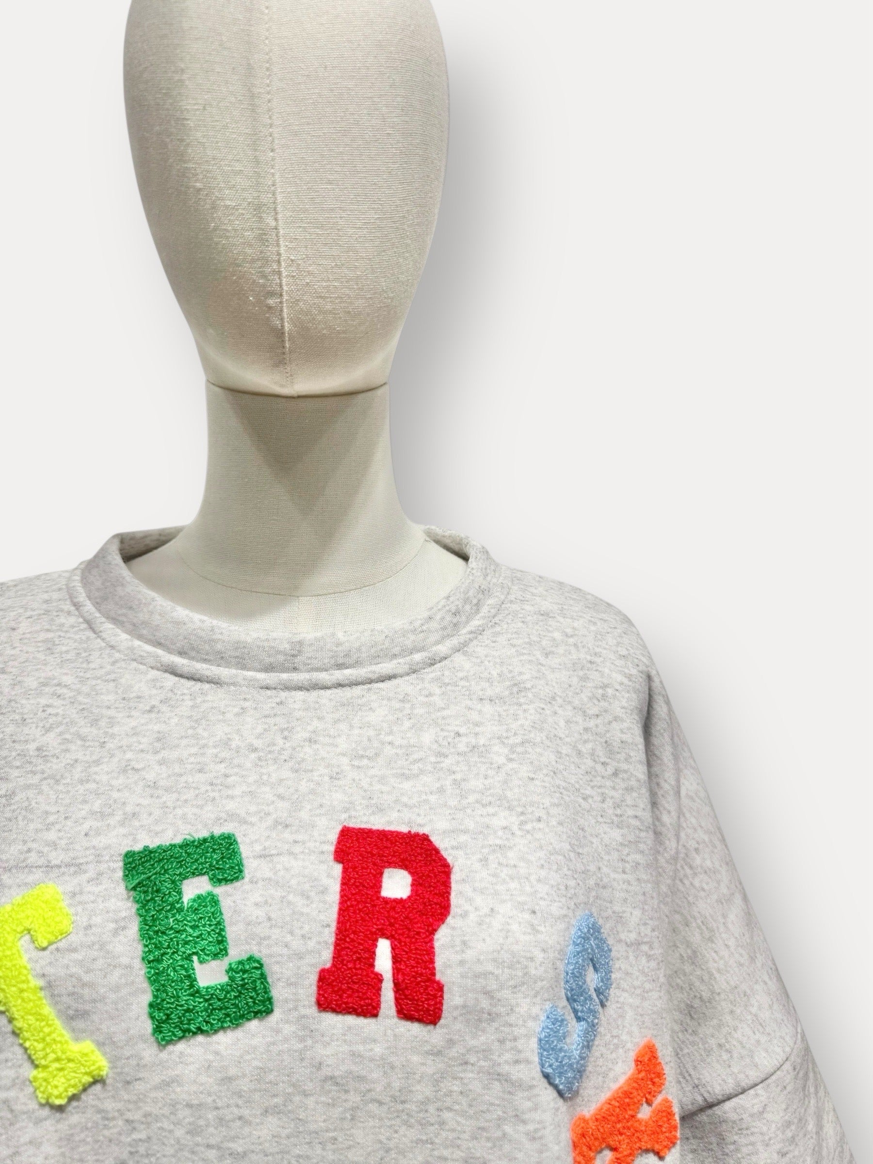 Afterski sweater grijs