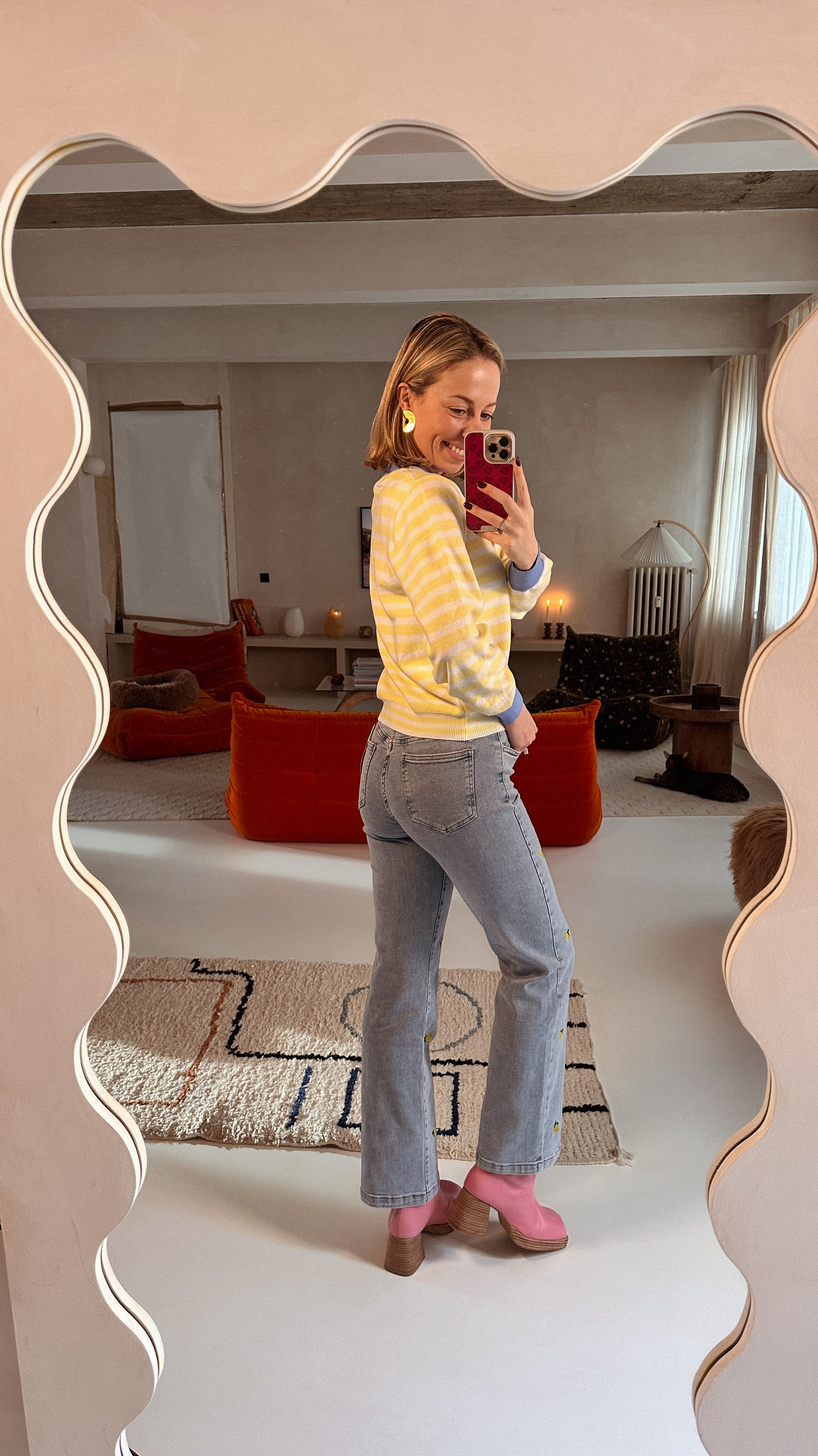 Lemon jeansbroek citroen