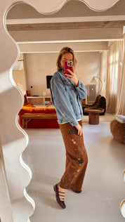 Lily jeansjas heart palmtree