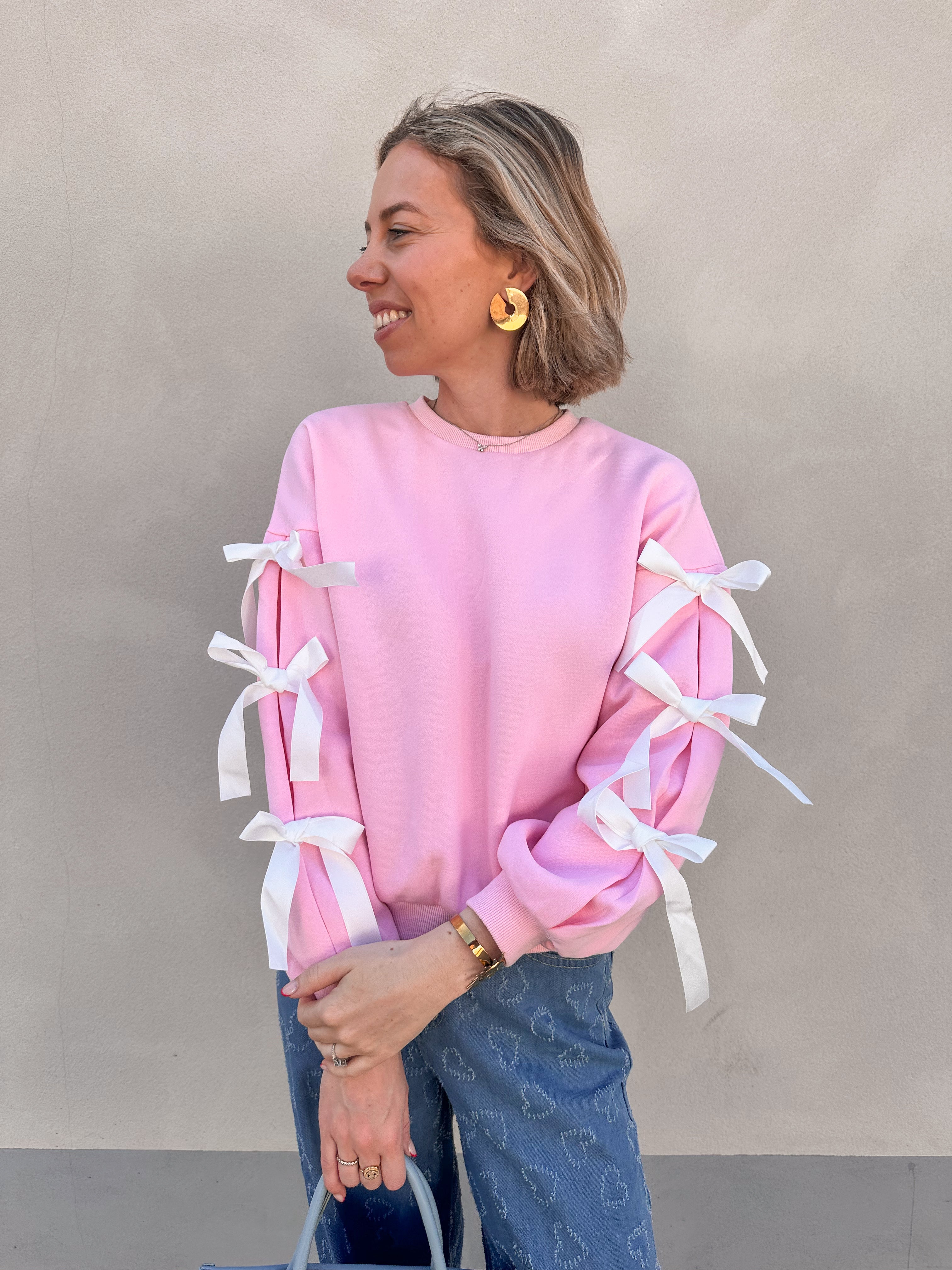 Sila sweater roze