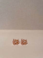 Mila oorbellen gebloemd