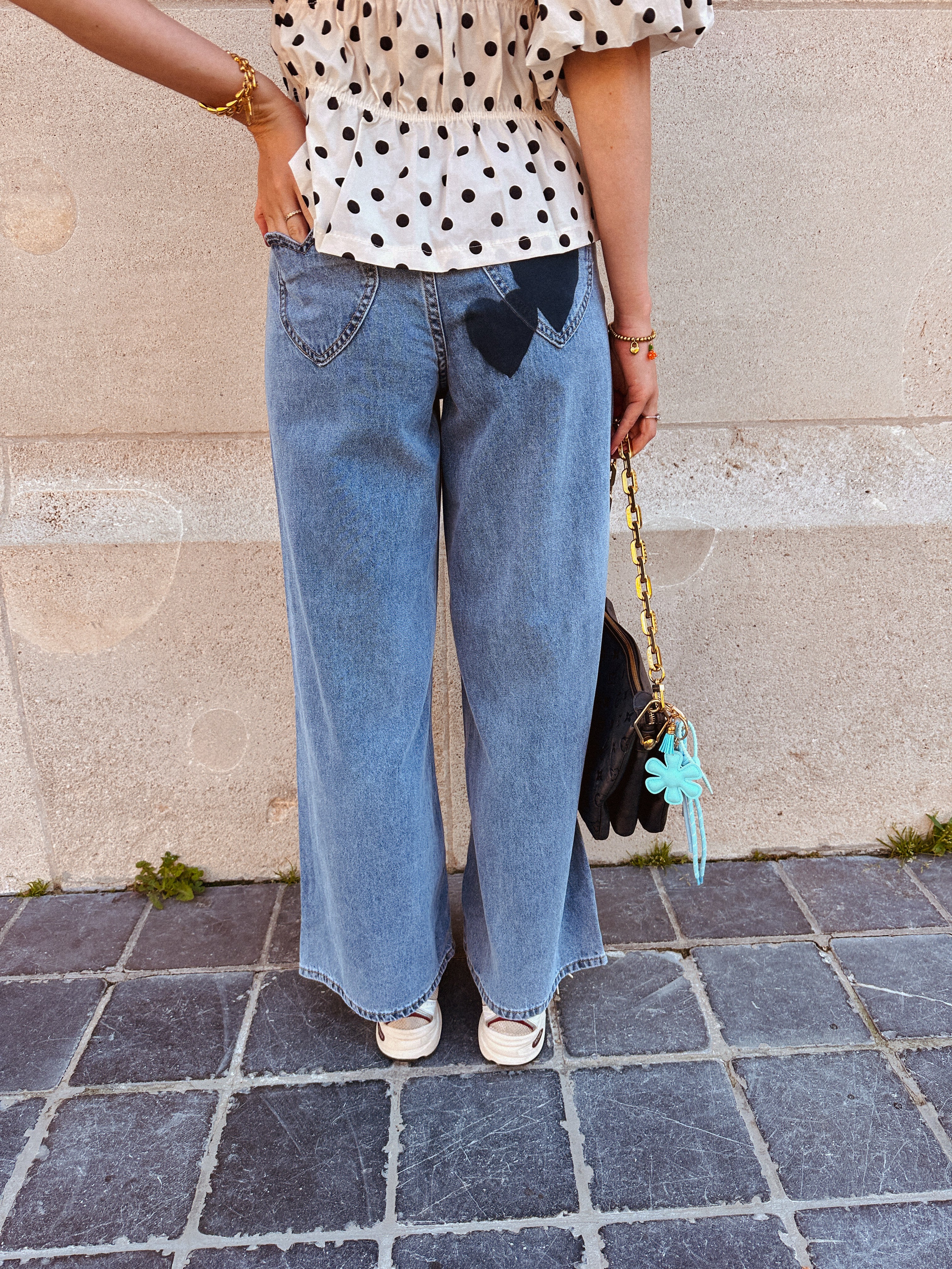 Vayla jeans hartjes