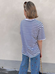 Sarah t-shirt gestreept