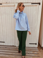 Mira blouse met parels