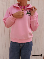 Colourful Rebel sweater roze